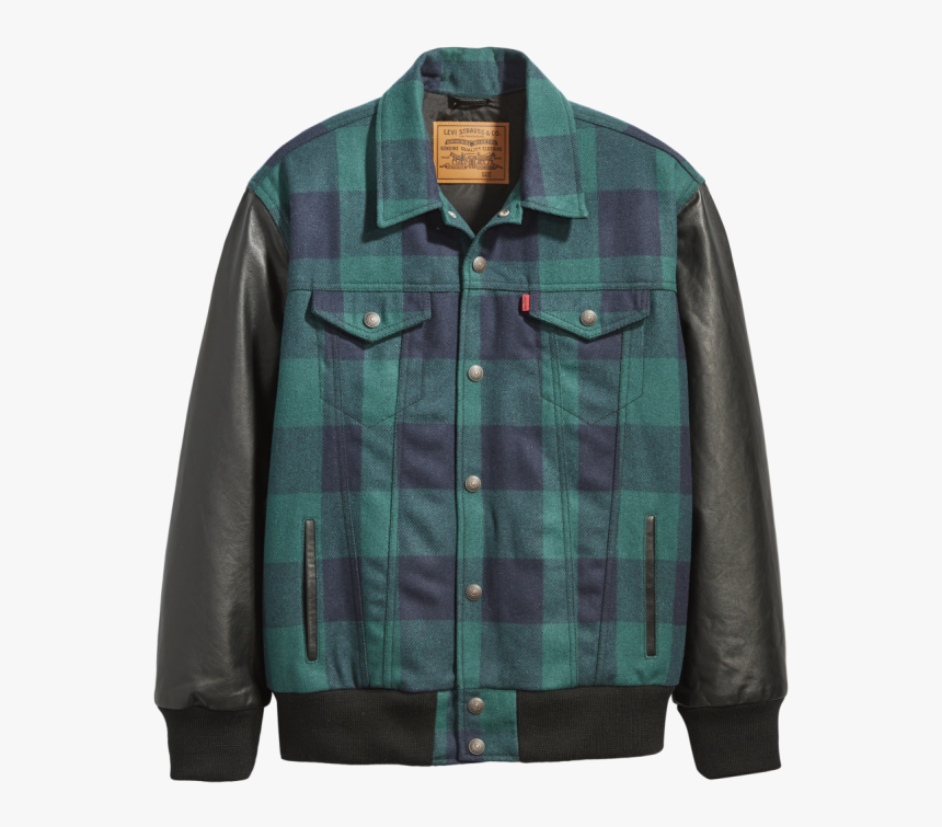 Levi's X Justin Timberlake Varsity Trucker Jacket, HD Png Download - kindpng