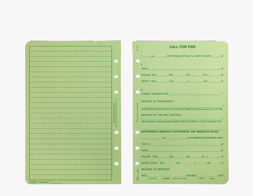 All Weather Loose Leaf Call For Fire Green - Handwriting, HD Png Download, Free Download