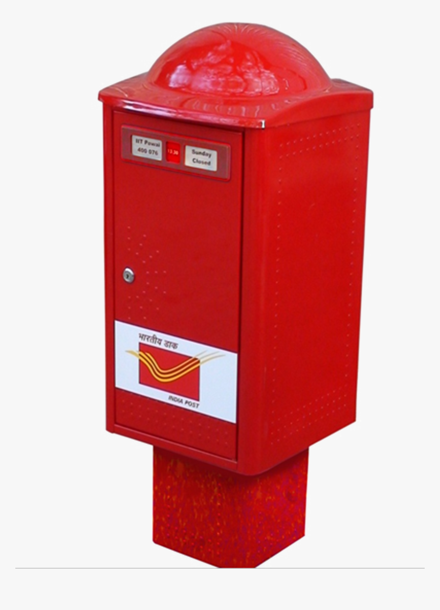 Indian Post Box Png , Png Download - Indian Post Letter Box Hd, Transparent Png, Free Download