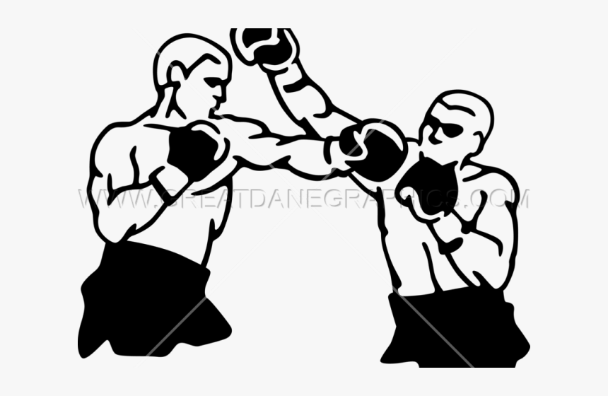 Transparent Boxer Png - Boxing Match Drawing Easy, Png Download, Free Download