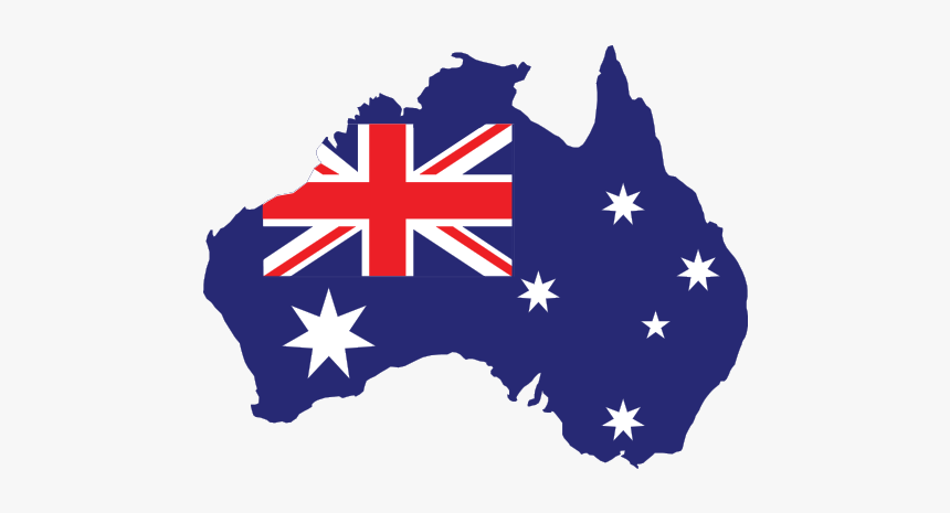 Vector Map Flag Australia Free Transparent Image Hq - Australian Flag In Australia, HD Png Download, Free Download