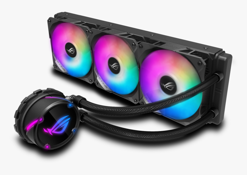 Asus Rog Showcases New Gaming Gears At Computex 2019 - Asus Rog Strix Lc 360, HD Png Download, Free Download