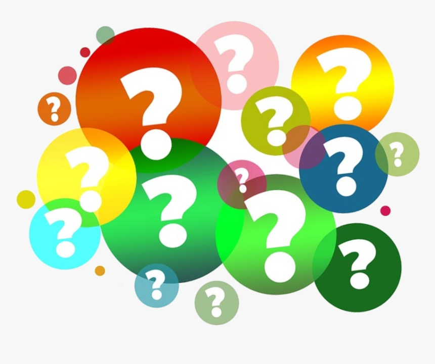 Question Mark Colorful Clipart Free Cliparts Transparent - Colorful Question Mark Clipart, HD Png Download, Free Download