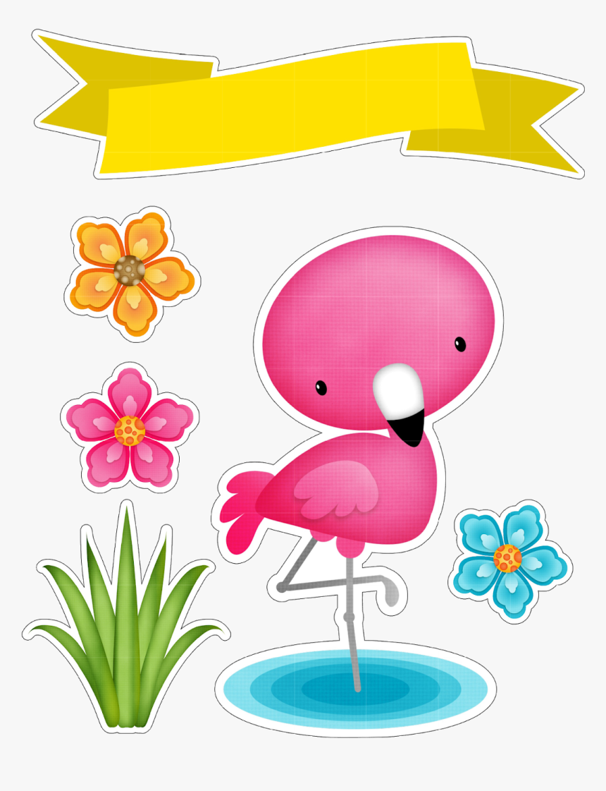 Clip Art Ana S Hobby La - Transparent Cartoon Baby Flamingo, HD Png Download, Free Download