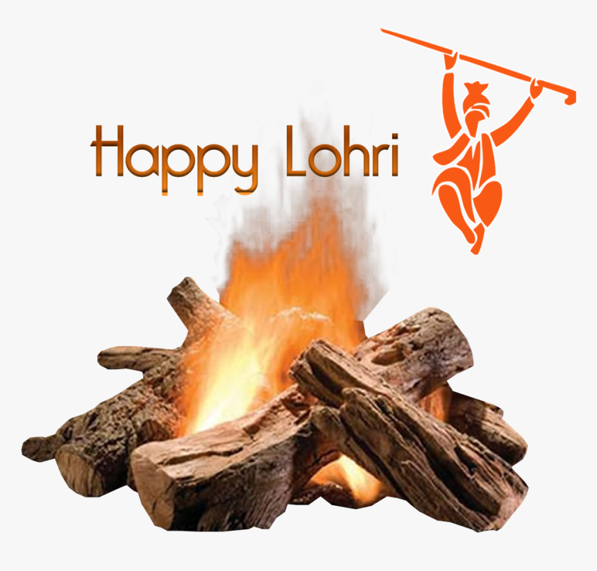 Happy Lohri Png Image Background - Transparent Background Campfire Png, Png  Download - kindpng