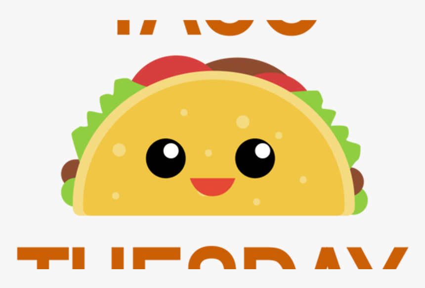 Transparent Taco Tuesday Clipart - Clip Art Taco Cartoon, HD Png Download, Free Download