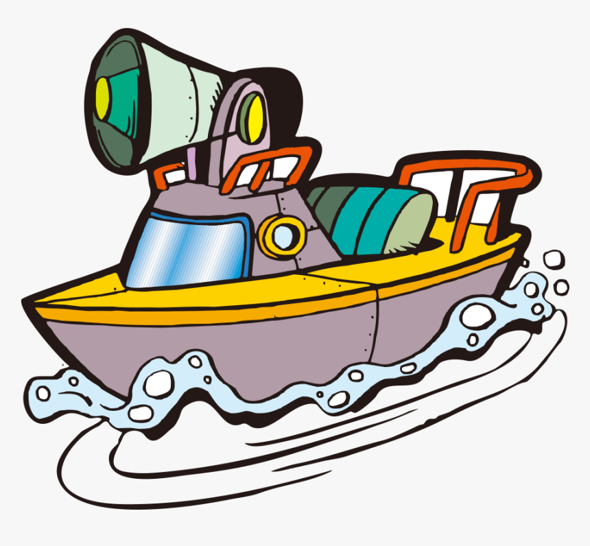 Vector Free Library Boat Svg Trailer Clip Art - Boat Cartoon Top View Png, Transparent Png, Free Download