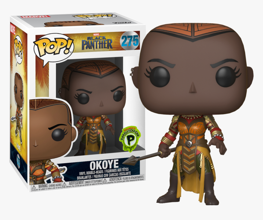 Black Panther Okoye Funko Pop, HD Png Download, Free Download