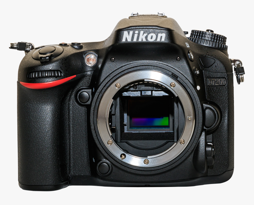Nikon D7200 Body Front - Camera Body Transparent Background, HD Png Download, Free Download