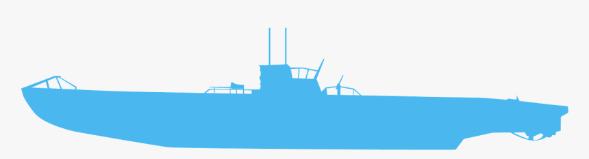 Ww2 U Boat Silhouette, HD Png Download, Free Download