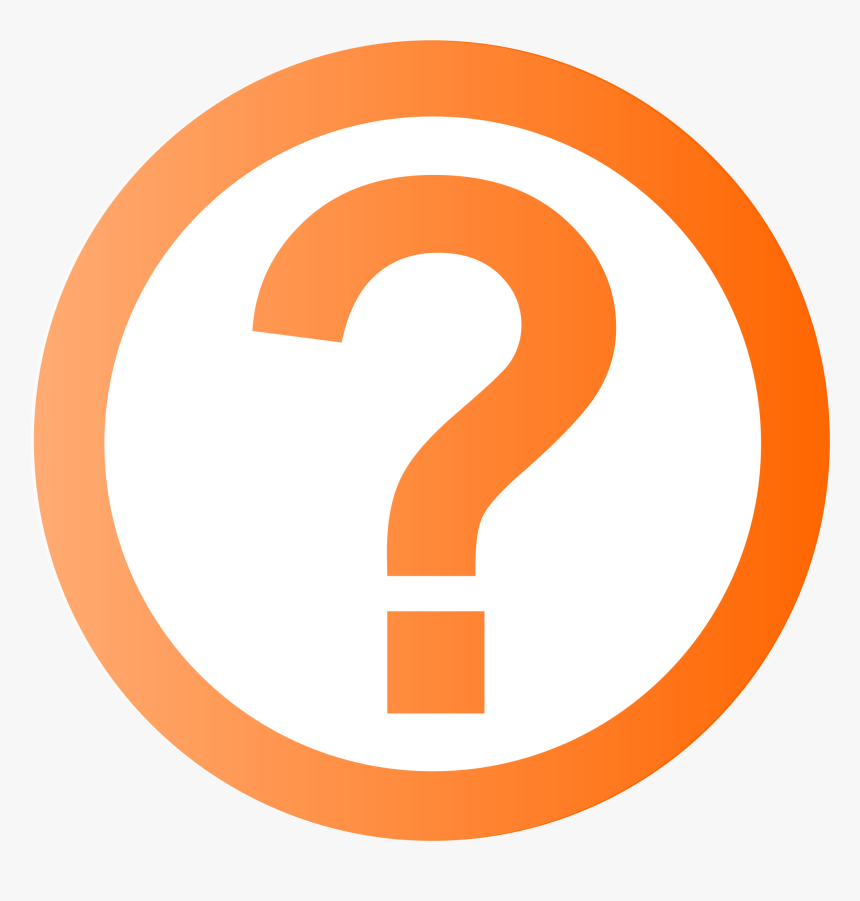 Question Mark Png - Circle, Transparent Png, Free Download