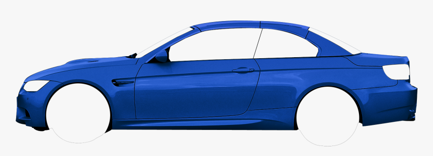 Click The Boxes To Change Car Color - Car Without Window Png, Transparent Png, Free Download