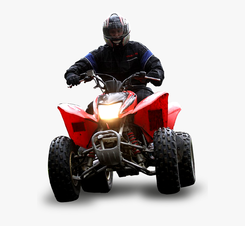 Quad Bike Png Pic Vector, Clipart, Psd - Riding A Quad Bike, Transparent Png, Free Download