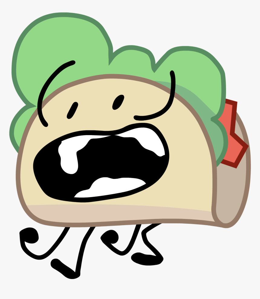 Transparent Tacos Clipart - Taco Bfb Png, Png Download, Free Download