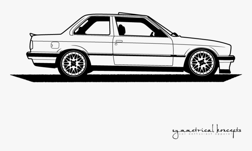 Transparent Car Silhouette Png - Clipart Bmw, Png Download, Free Download