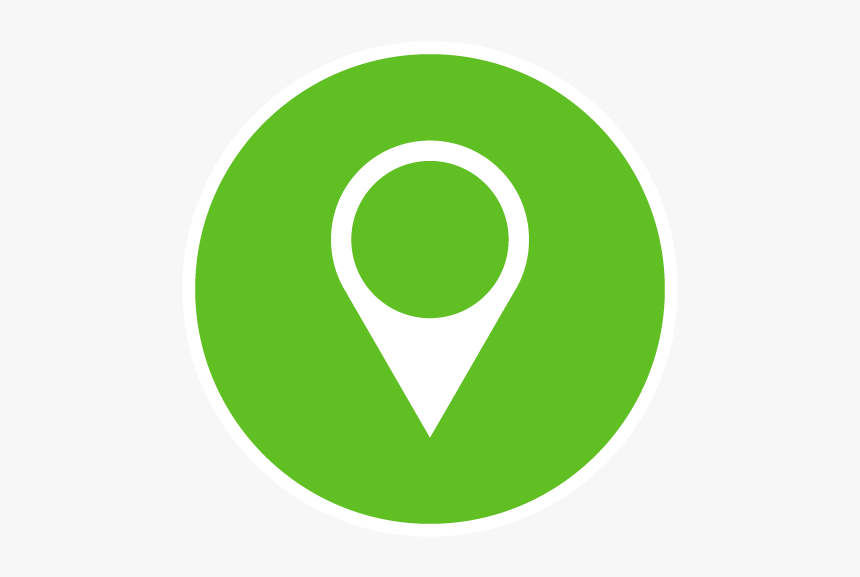 Location Pin Green 03 Boxed - Circle, HD Png Download, Free Download