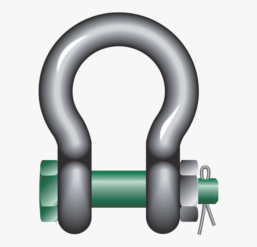Green Pin Standard Safety Bolt Image - Green Pin Shackle G 4163, HD Png Download, Free Download