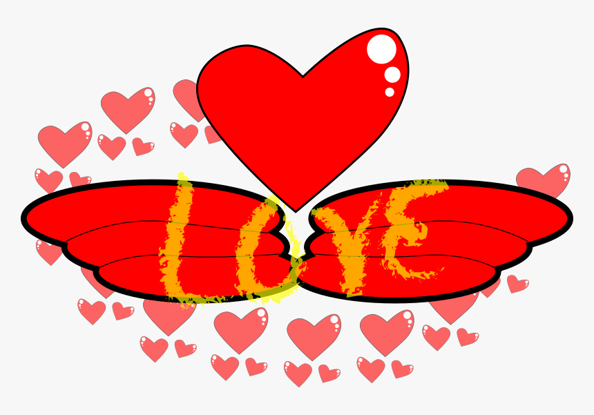 Transparent Wing Vector Png - Imagenes De Amor Prediseñadas, Png Download, Free Download