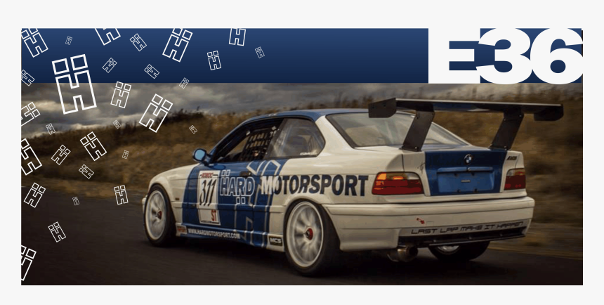 Bmw E36 Racing Race Car Becauseracecar Track Parts - Bmw E36 Coupe Racing, HD Png Download, Free Download