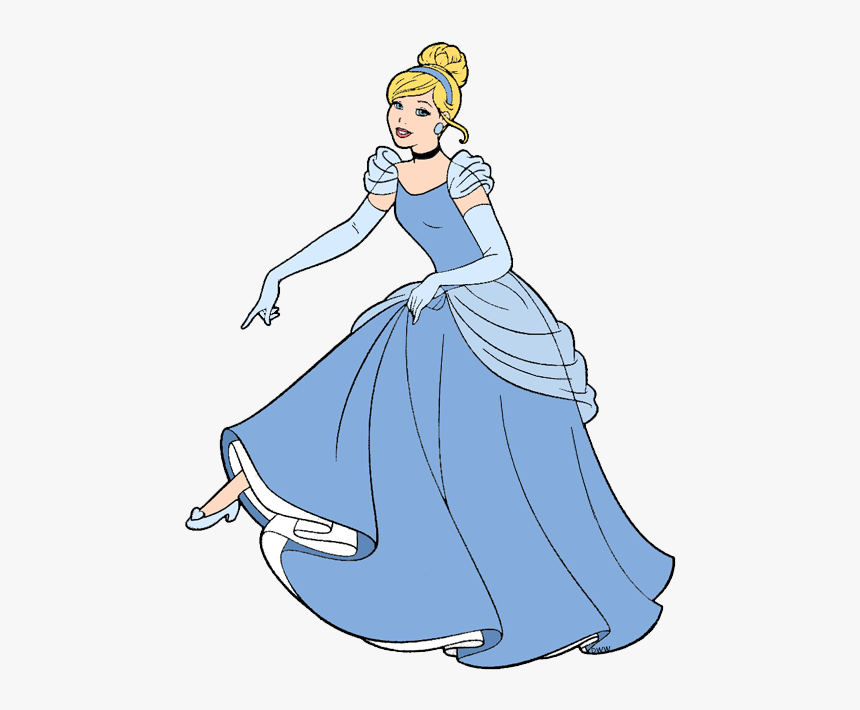 Cinderella Shoe Cliparts - Cinderella Holding Glass Slipper, HD Png Download, Free Download