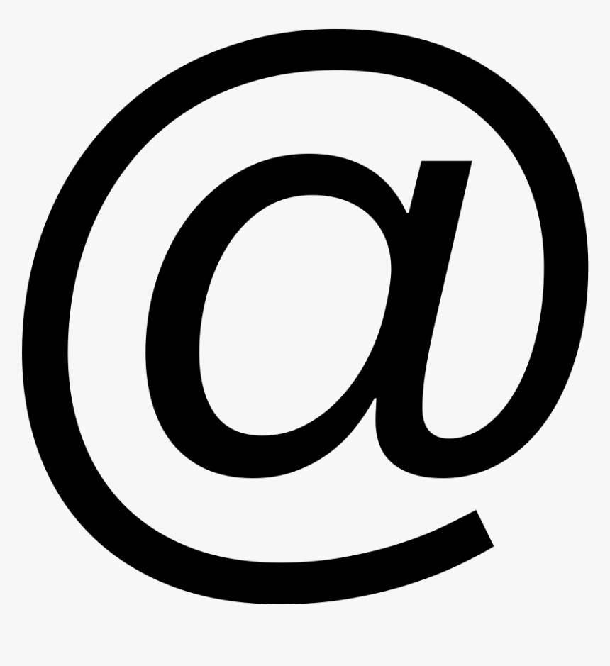 Transparent Sign - Email Icon Copyright Free, HD Png Download, Free Download