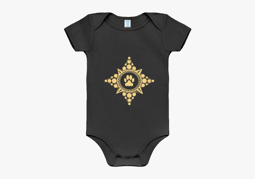 Paw Compass Rose Dark Onesie - Jewish Onesises, HD Png Download, Free Download