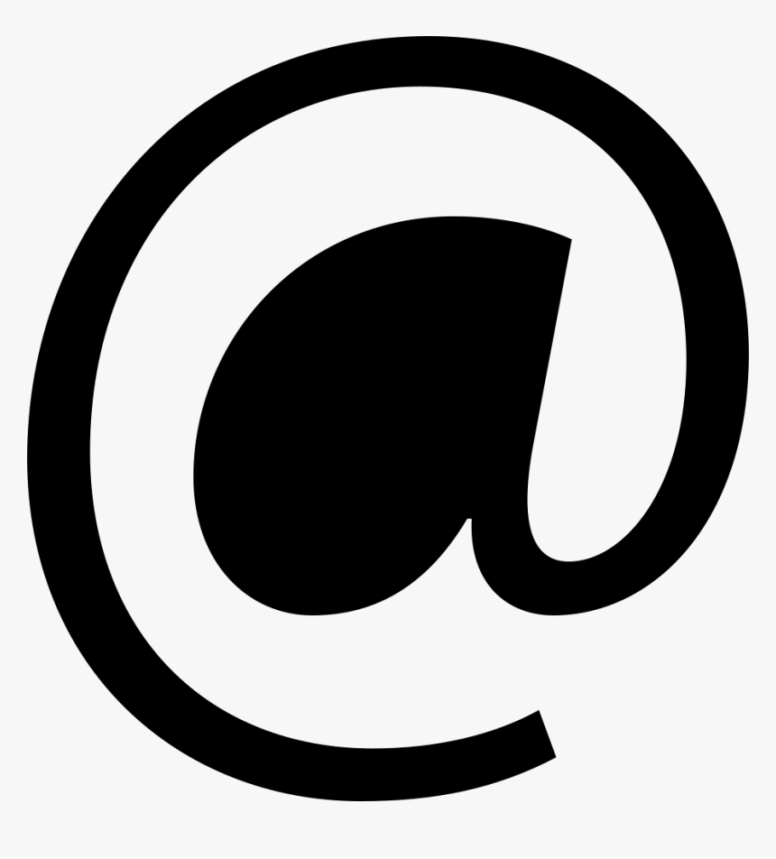 Arroba Symbol - Biểu Tượng R Trong Vòng Tròn Là Gì, HD Png Download, Free Download