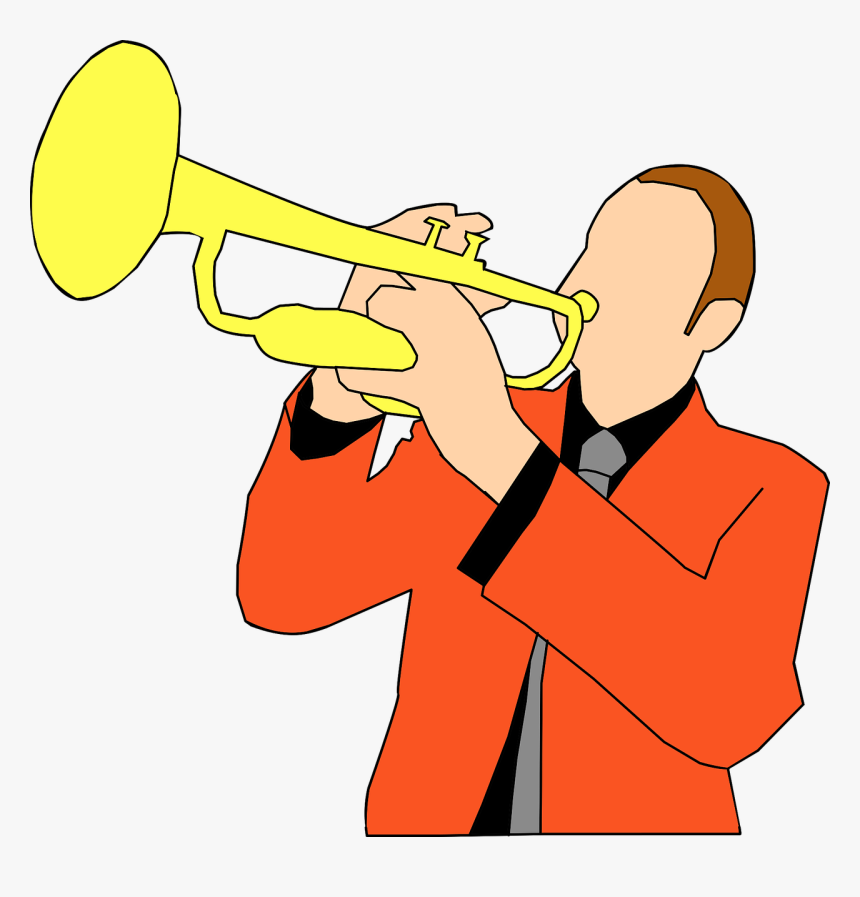 Trumpet Music Player Free Picture - Trumpet, HD Png Download, Free Download