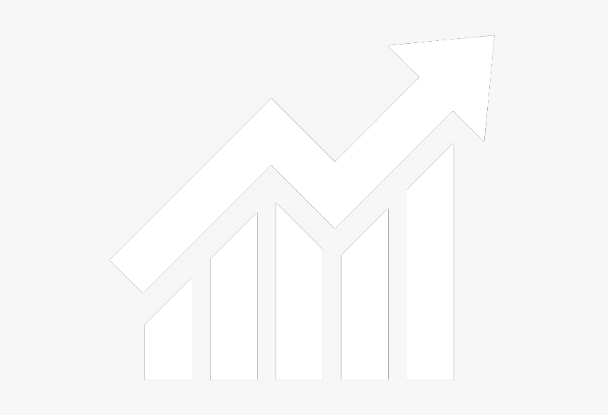 Chart White Icon Png, Transparent Png, Free Download