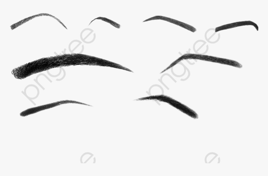 Eyebrow Brush Clipart - Sketch, HD Png Download, Free Download