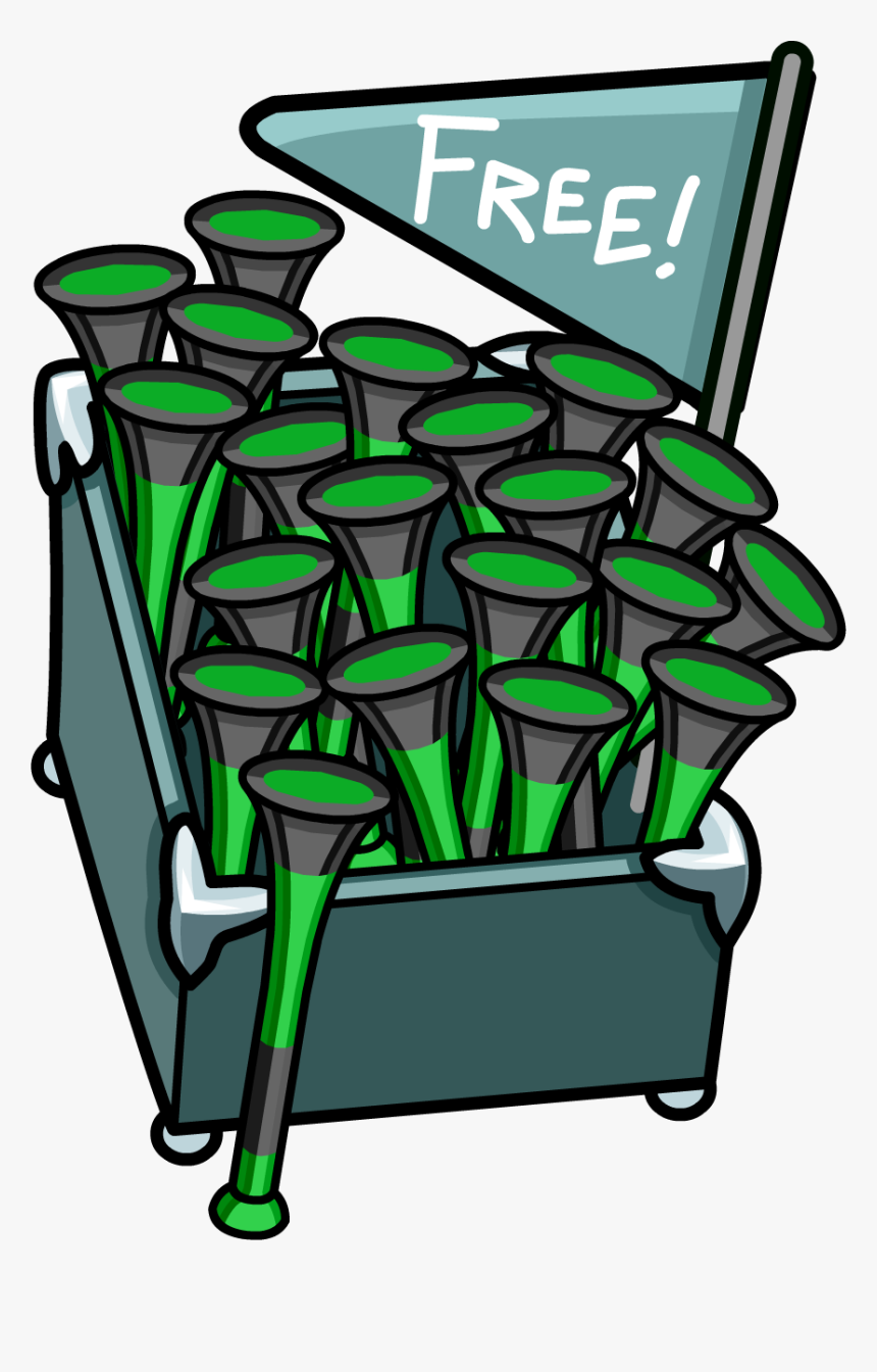 Penguin Cup Dock Space Squids Vuvuzela Stand - Portable Network Graphics, HD Png Download, Free Download