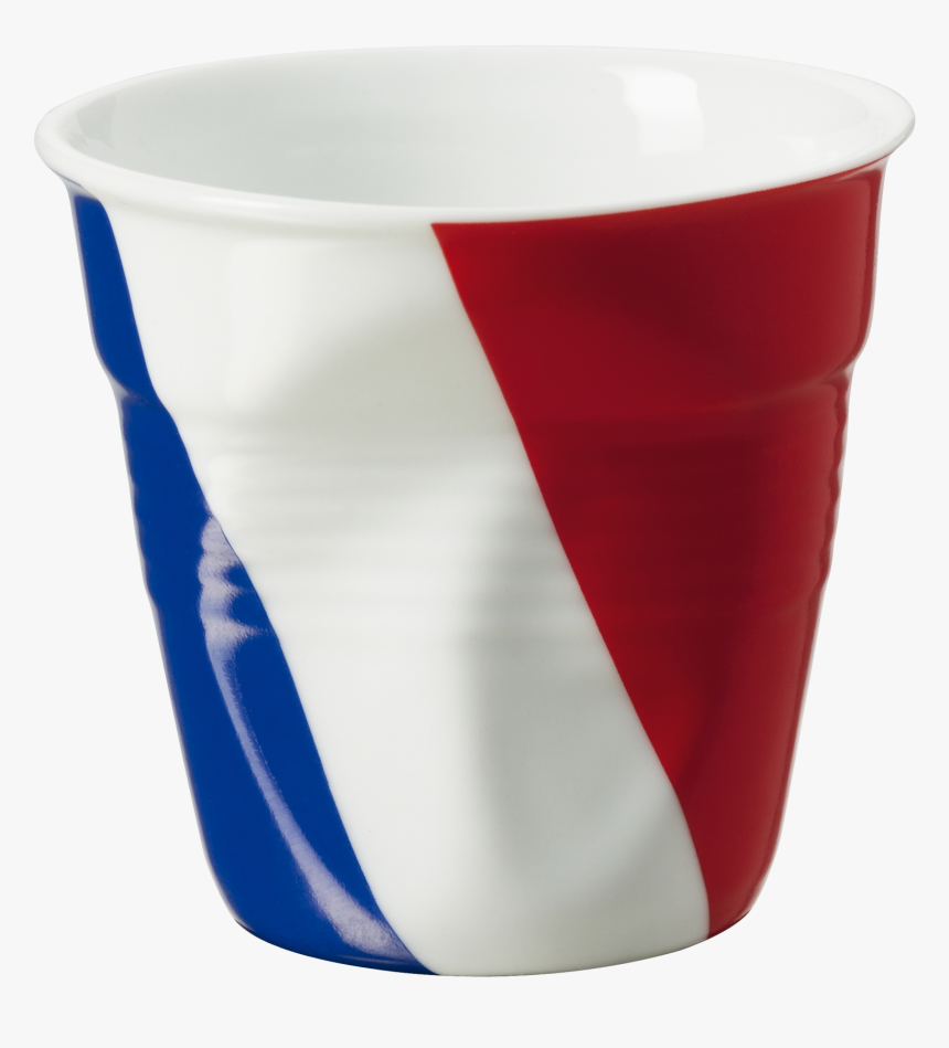 Gobelet Froissé Espresso Revol 8 Cl Drapeau Français - Revol, HD Png Download, Free Download