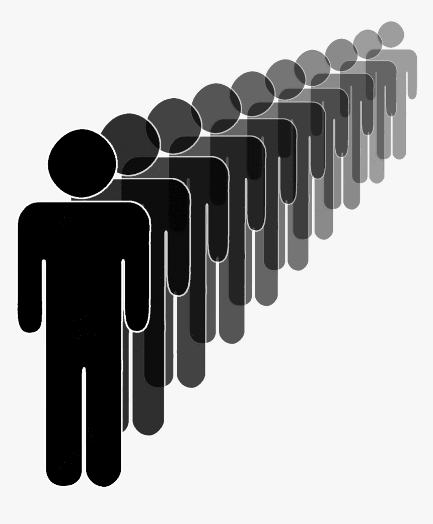 Line Of People Png - Line Of People Transparent, Png Download, Free Download