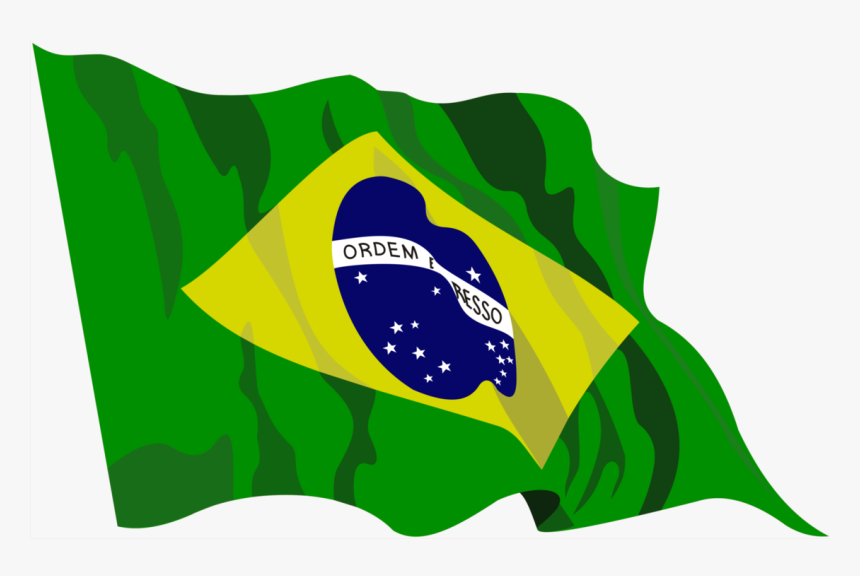 #brazil #brazilflag #flag #football #worldcup2018 #worldfootball - Brazil Flag Vector Png, Transparent Png, Free Download