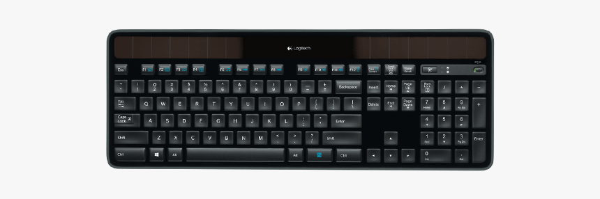 Wireless Solar Keyboard K750 - Logitech Wireless Solar Keyboard K750, HD Png Download, Free Download