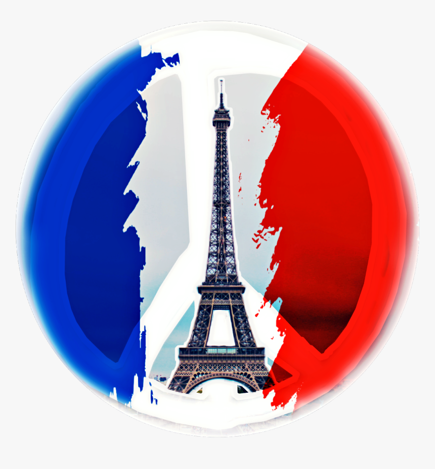 #france #drapeau #drapeaufrance #frenchflag #paris - Eiffel Tower, HD Png Download, Free Download