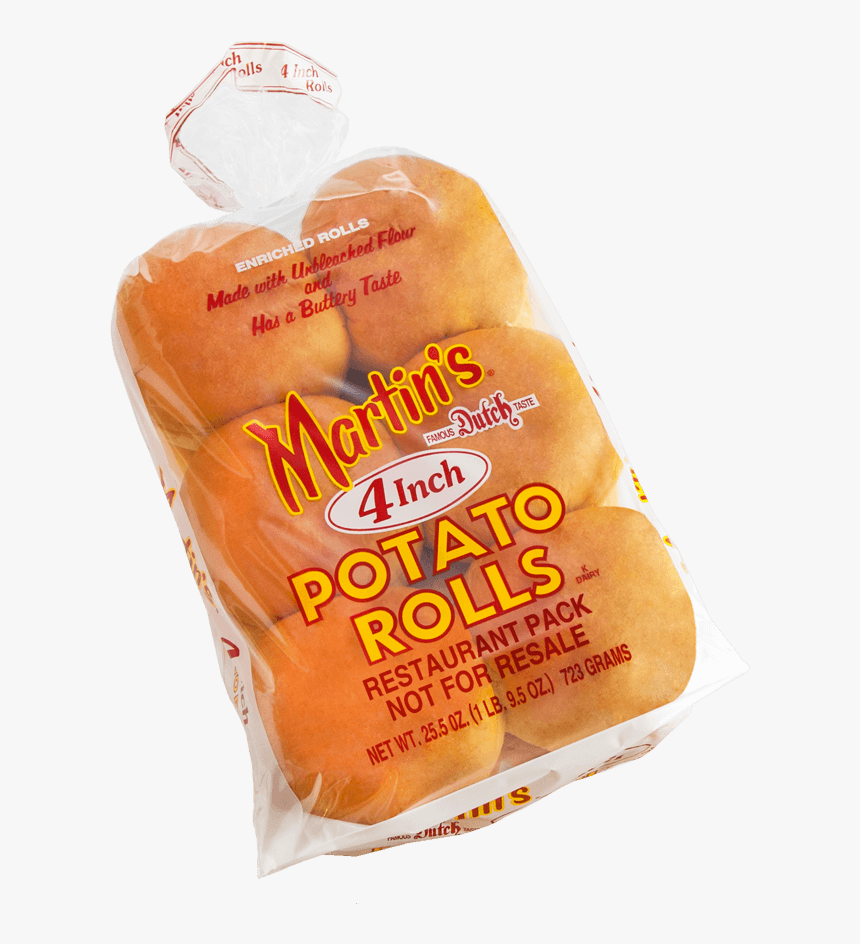 Dinner Roll Pack Png - Martin Potato Rolls, Transparent Png, Free Download