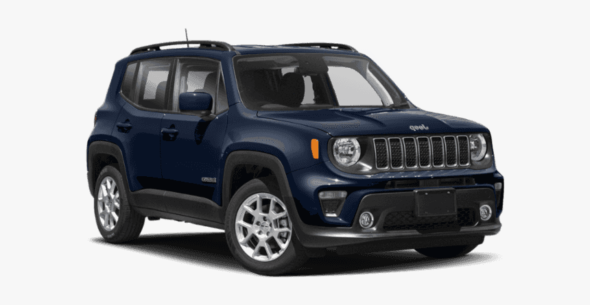 New 2020 Jeep Renegade Latitude - 2017 Black Jeep Renegade, HD Png Download, Free Download