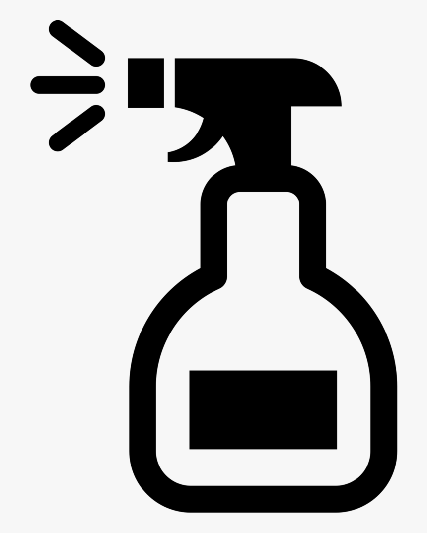 Cleaning Spray Bottle Icon, HD Png Download, Free Download