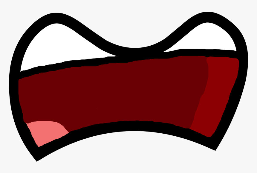 Cartoon Sad Mouth - Object Show Mouth, HD Png Download, Free Download