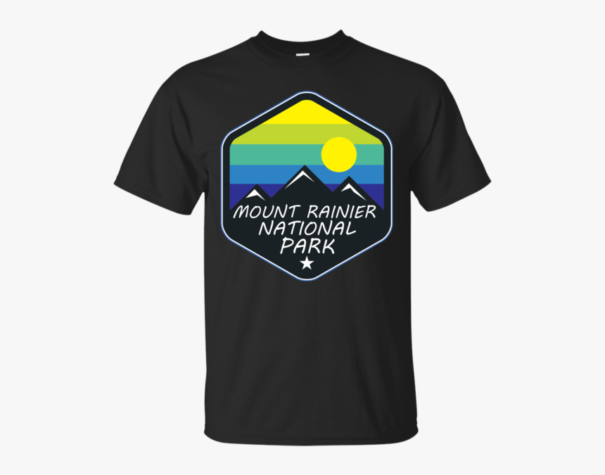 Mount Rainier National Park Washington Mount Rainier - Overtime Basketball Shirt, HD Png Download, Free Download