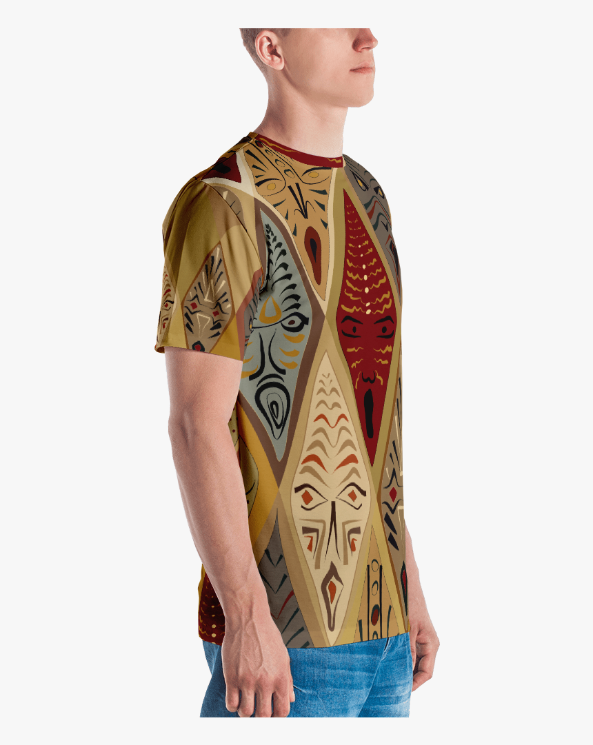 African Mask T-shirt - T-shirt, HD Png Download, Free Download