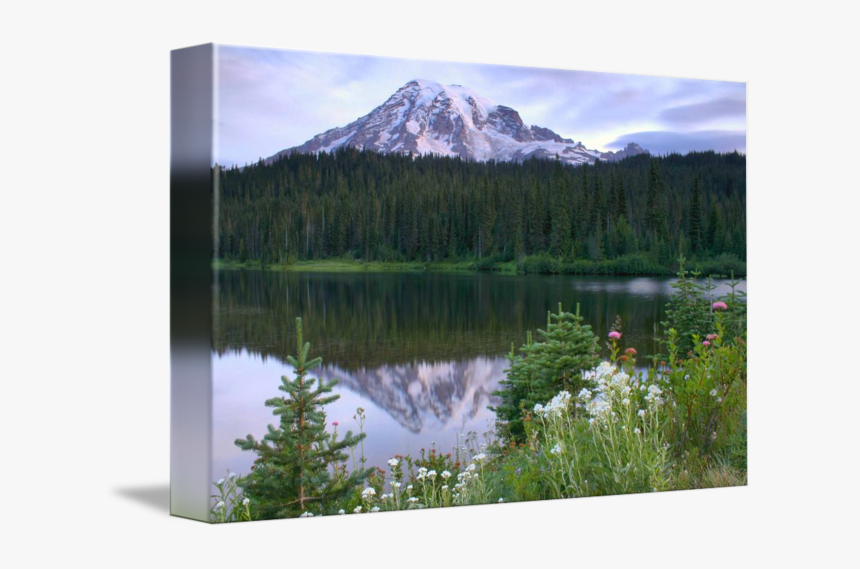 Clip Art At Lake By Patricia - Reflection Lake, HD Png Download, Free Download