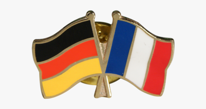 France Friendship Flag Pin, Badge - Allemagne France Drapeau, HD Png Download, Free Download