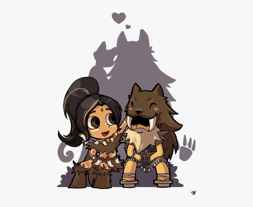 Nida & Udyr - League Of Legends Udyr And Nidalee, HD Png Download, Free Download