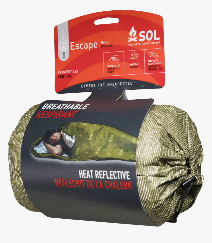 Survive Outdoors Longer Escape Breathable Bivvy Od - Thread, HD Png Download, Free Download