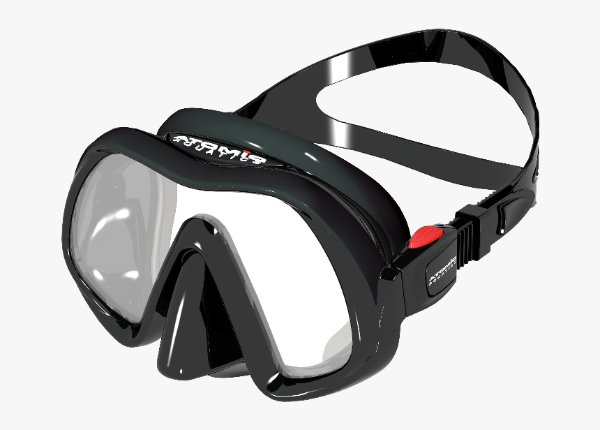 Atomic Venom Frameless Diving Mask Black, HD Png Download, Free Download