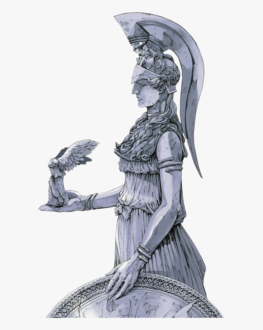 Saint Seiya Athena Statue, HD Png Download, Free Download