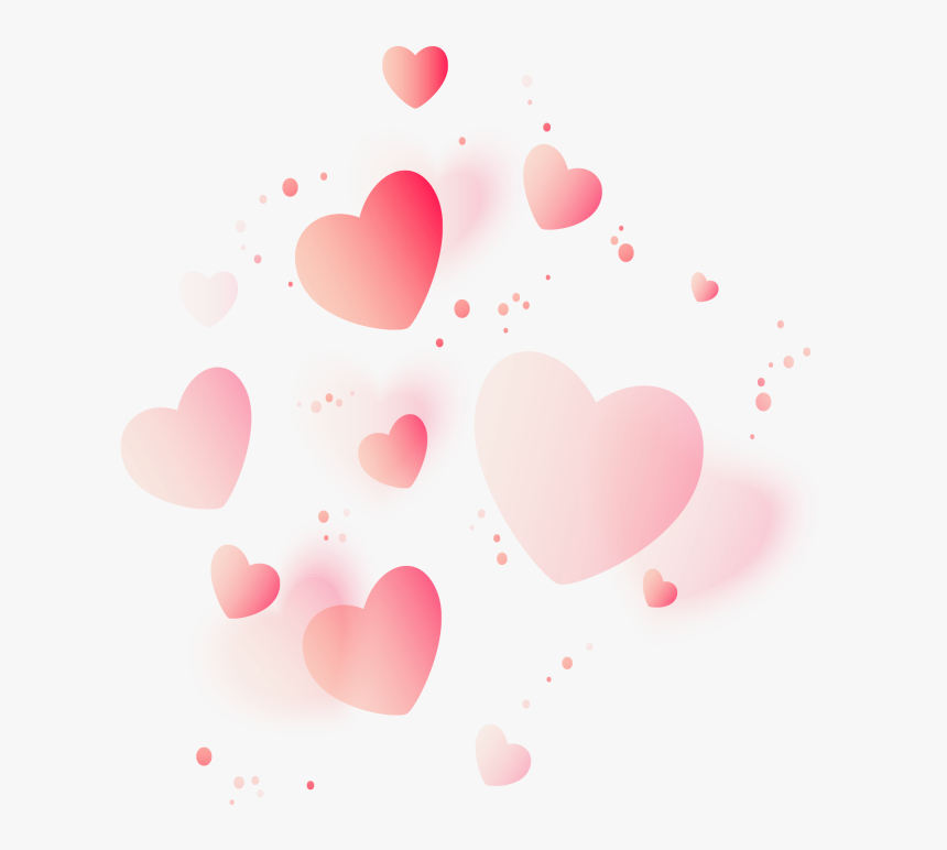 Heart Background Png - Transparent Background Hearts Png, Png Download, Free Download