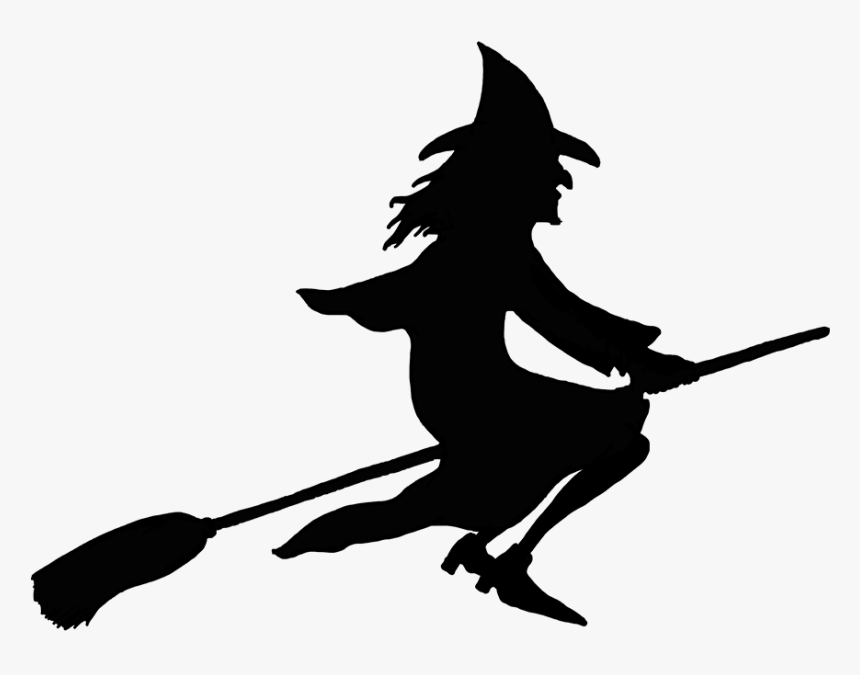 Halloween Witch Drawing Beautiful Image - Transparent Background Witch Clipart, HD Png Download, Free Download